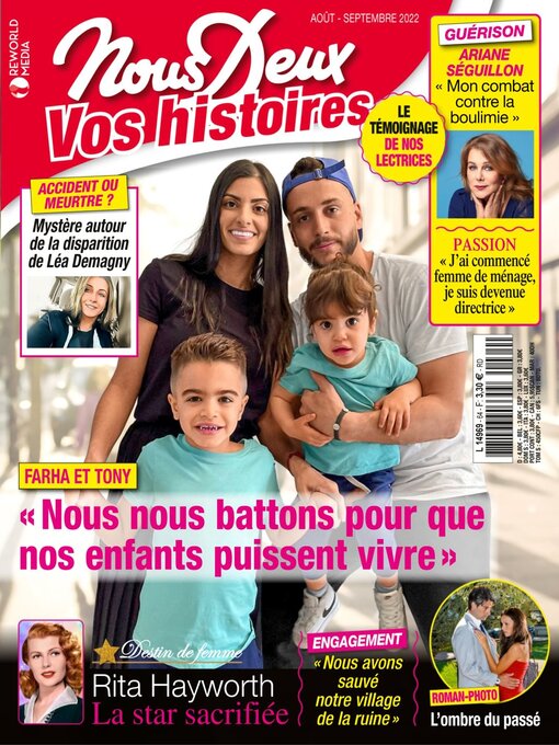 Title details for Nous deux vos histoires by Reworld Media Magazines - Available